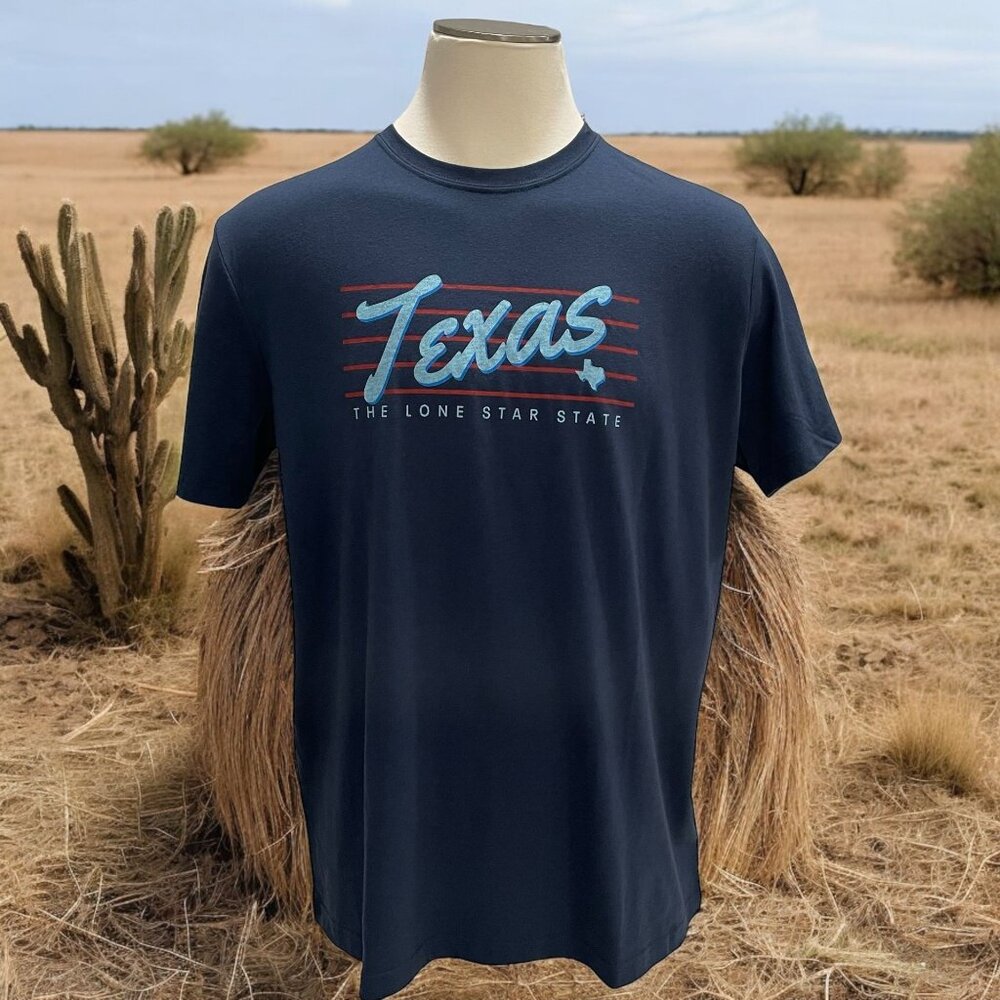 State Of Mine XXL Texas Graphic‎ Tee comfy casual comfy retro style sporty